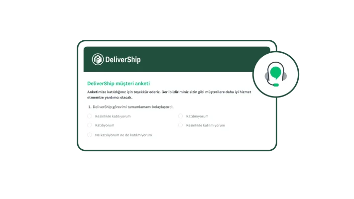 CES Anketi DeliverShip Örneği