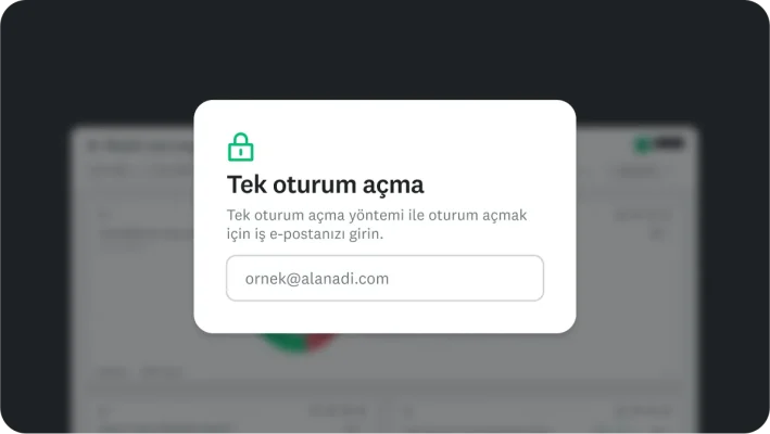 Tek oturum açma penceresi