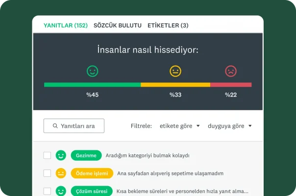 müşteri çaba puanı (ces) analizi kullanım örnekleri - İngilizce (ABD) sayfa