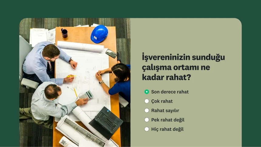 çalışan yan hakları anket şablonları