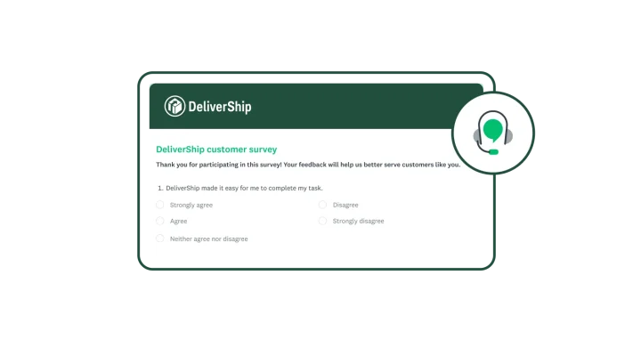 CES-Survey-DeliverShip-Example