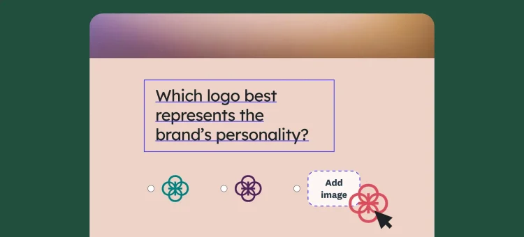 How to create a survey with pictures