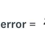 Margin of error formula