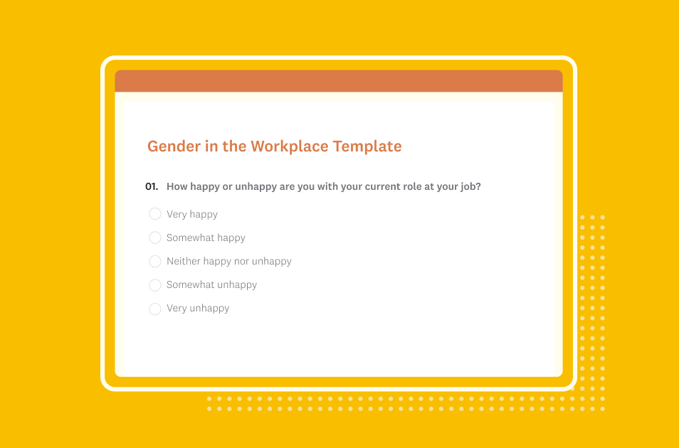 Gender in the workplace survey
