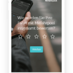 Personalisierte Handy-Umfrage