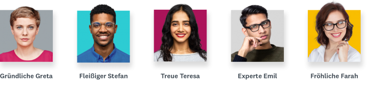 Unterschiedliche Buyer Personas