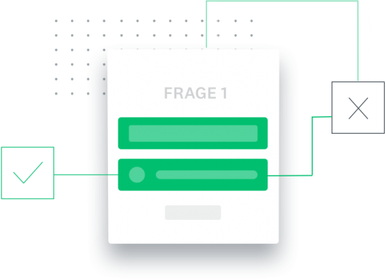 Grafik: Beispielfrage