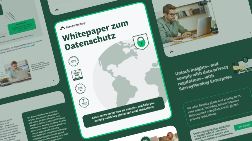 Screenshot des SurveyMonkey-Datenschutz-Whitepapers als PDF-Download