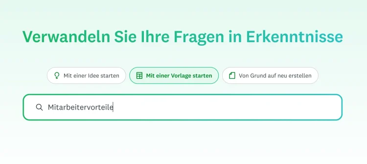 Von der Idee zur Erkenntnis: Umfragen einfacher und schneller erstellen