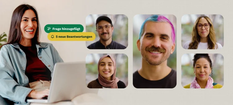 Lernen Sie das SurveyMonkey von heute kennen: mit KI-Unterstützung, aber gemacht für eine Welt, in der Menschen zählen