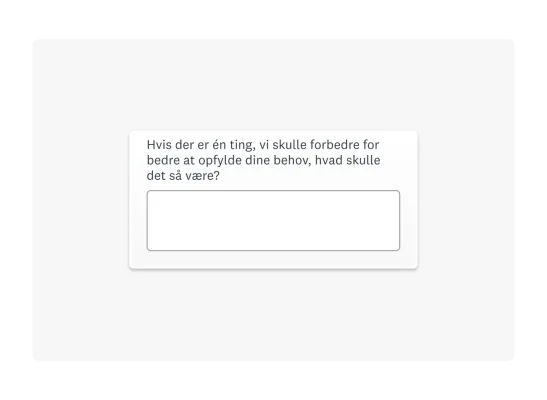 eksempel på åbent spørgsmål