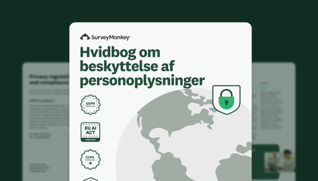 Hvidbog fra SurveyMonkey om beskyttelse af personlige oplysninger