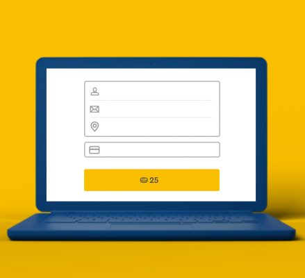 Los encuestados proporcionan los datos de la tarjeta de crédito