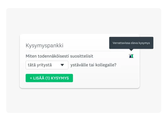 Esimerkki kysymyspankkikysymyksestä