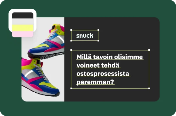 Suunnitteilla oleva kyselytutkimus, jossa kysytään, mitä yritys voisi tehdä ostosprosessin parantamiseksi