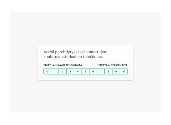 kysymys työntekijän perehdytyksestä