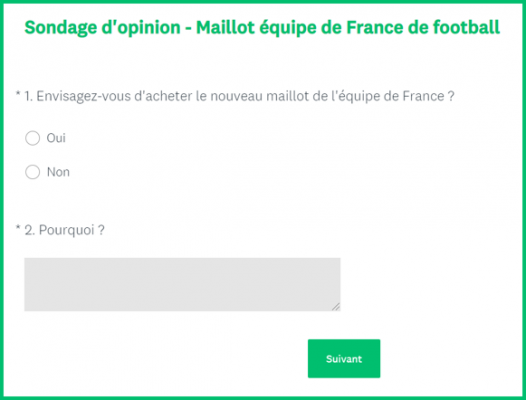Question dichotomique