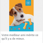 Publicité B présentée pour le test de concept