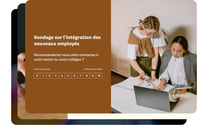 Sondage sur l’intégration des nouveaux employés