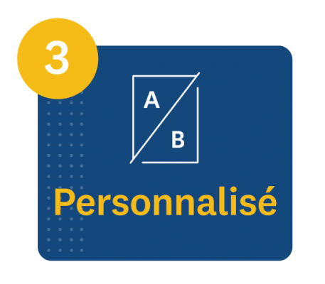 Icône et légende "personnalisé"