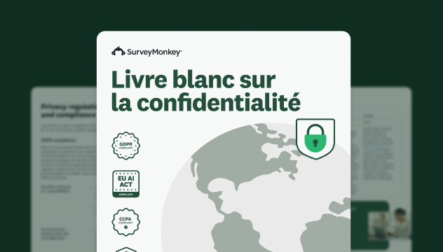 Livre blanc sur la confidentialité de SurveyMonkey