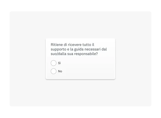 Domanda dicotomica di indagine