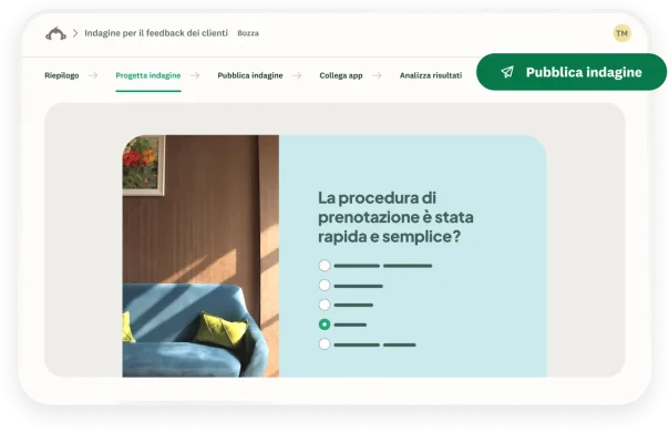Percorso di creazione di un'indagine