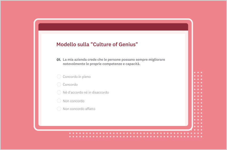 Indagine sulla "Culture of Genius"