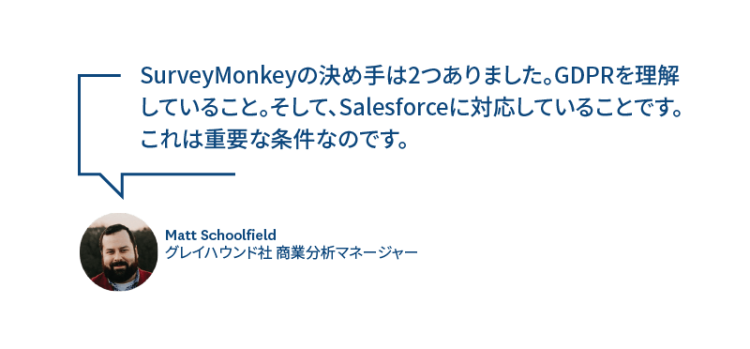 Matt Schoolfieldの言葉 1