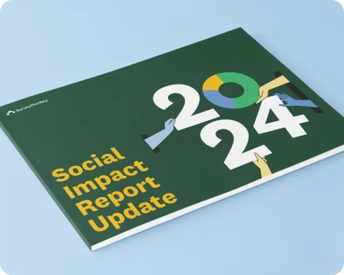 Oppdatering av SurveyMonkey-rapporten for sosial påvirkning 2024