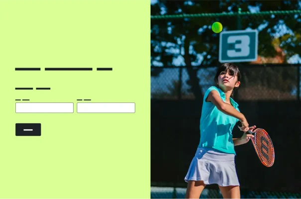 Sports Registration Form Template