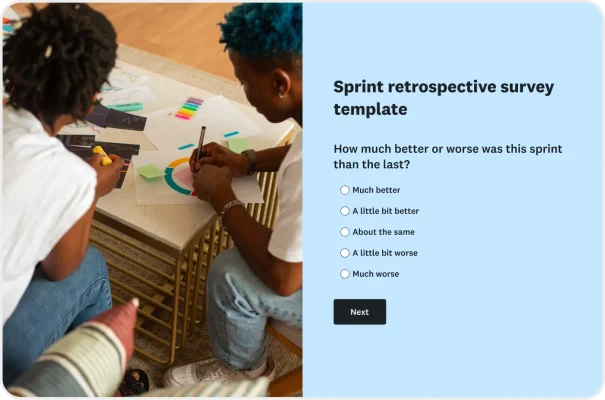 Sprint Retrospective Survey Template