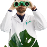 La investigación no experimental se basa en la observación de los fenómenos en su ambiente natural, tal y como lo demuestra este científico que observa desde lejos los objetos de su estudio.