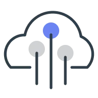Cloud computing icon