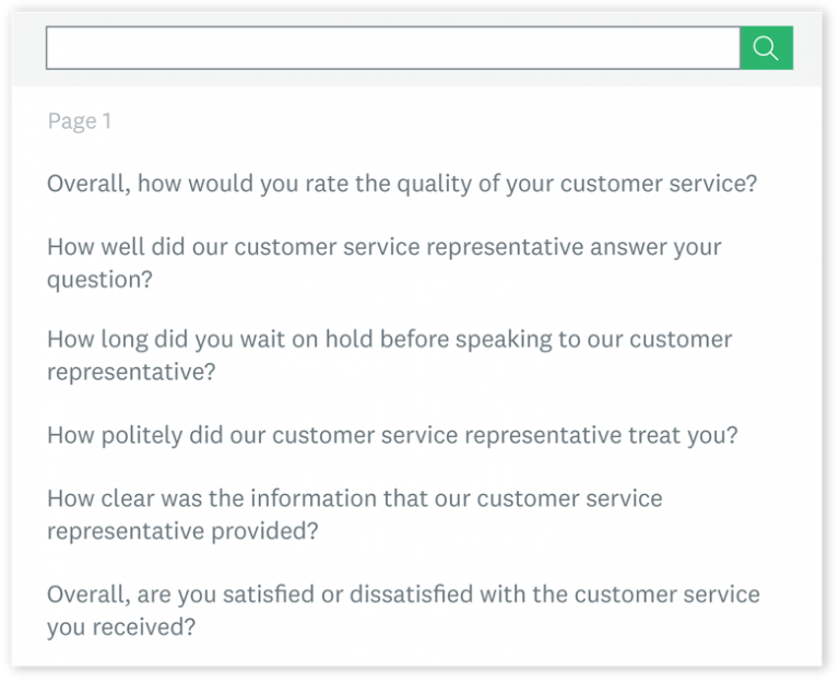 Create online survey in just a few clicks