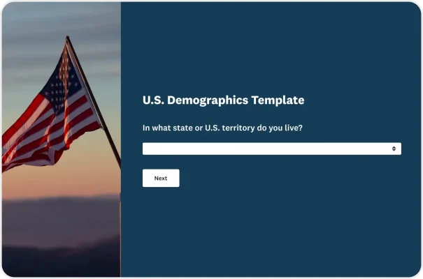 U.S. Demographics Survey Template