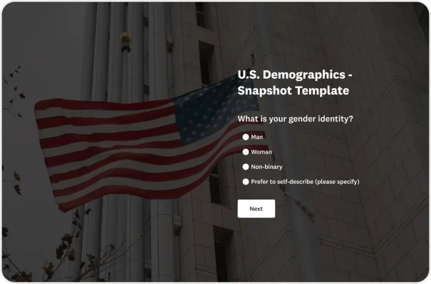 U.S. Political News and Information Survey Template