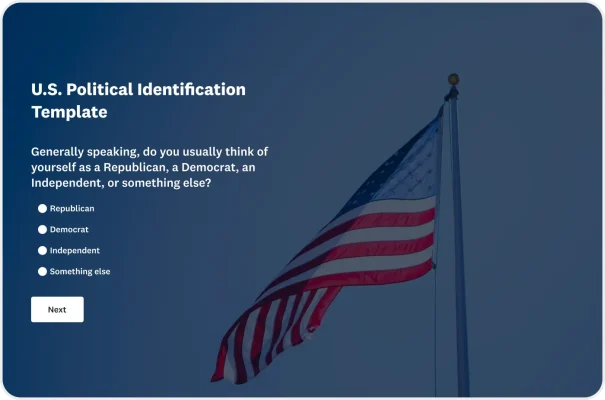 US Voting History Survey Template