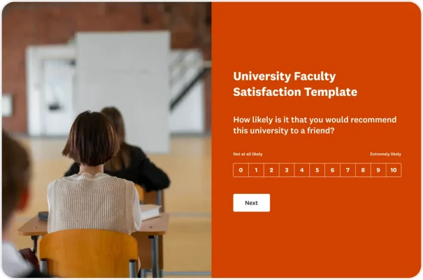 University Faculty Satisfaction Survey Template