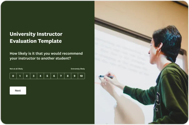 University Teaching Assistant Evaluation Survey Template