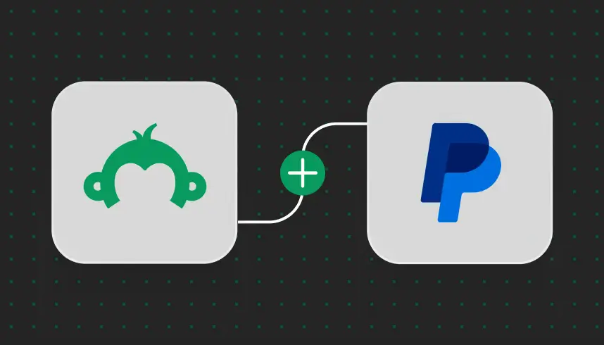 The SurveyMonkey and PayPal logos next to a plus sign