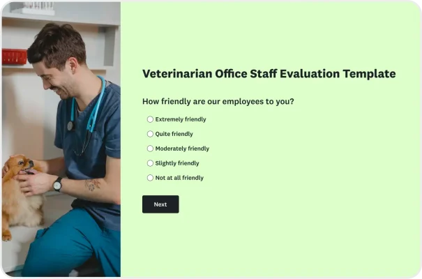 Veterinarian Patient Intake Survey Template