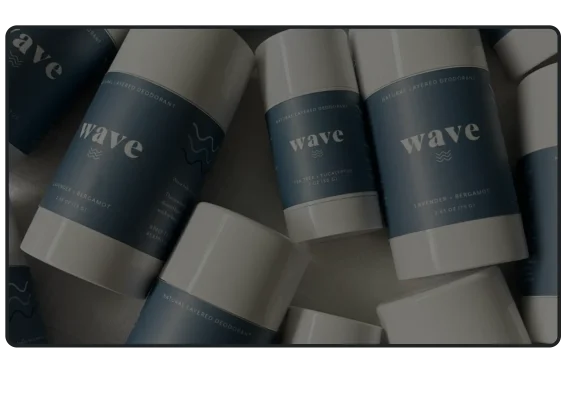 Video preview image of Wave deodorant