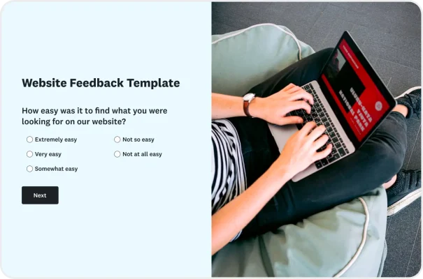 Website Feedback Survey Template