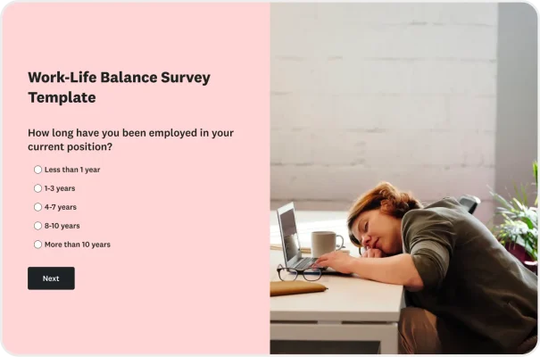 Work Life Balance Survey Template