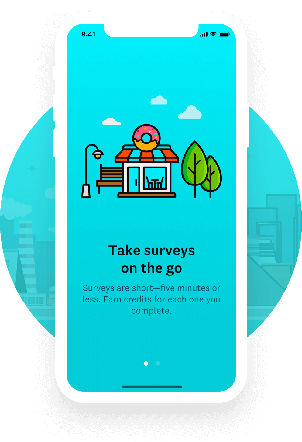 Take quick surveys
